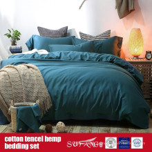 Cotton Lyocell Hemp Blended Bedding Set Venta directa de la fábrica
